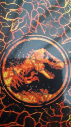 Jurassic World T-rex Lava Beach/Bath Towel