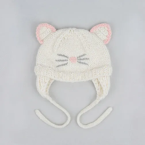 Kitty Milk Knit Hat