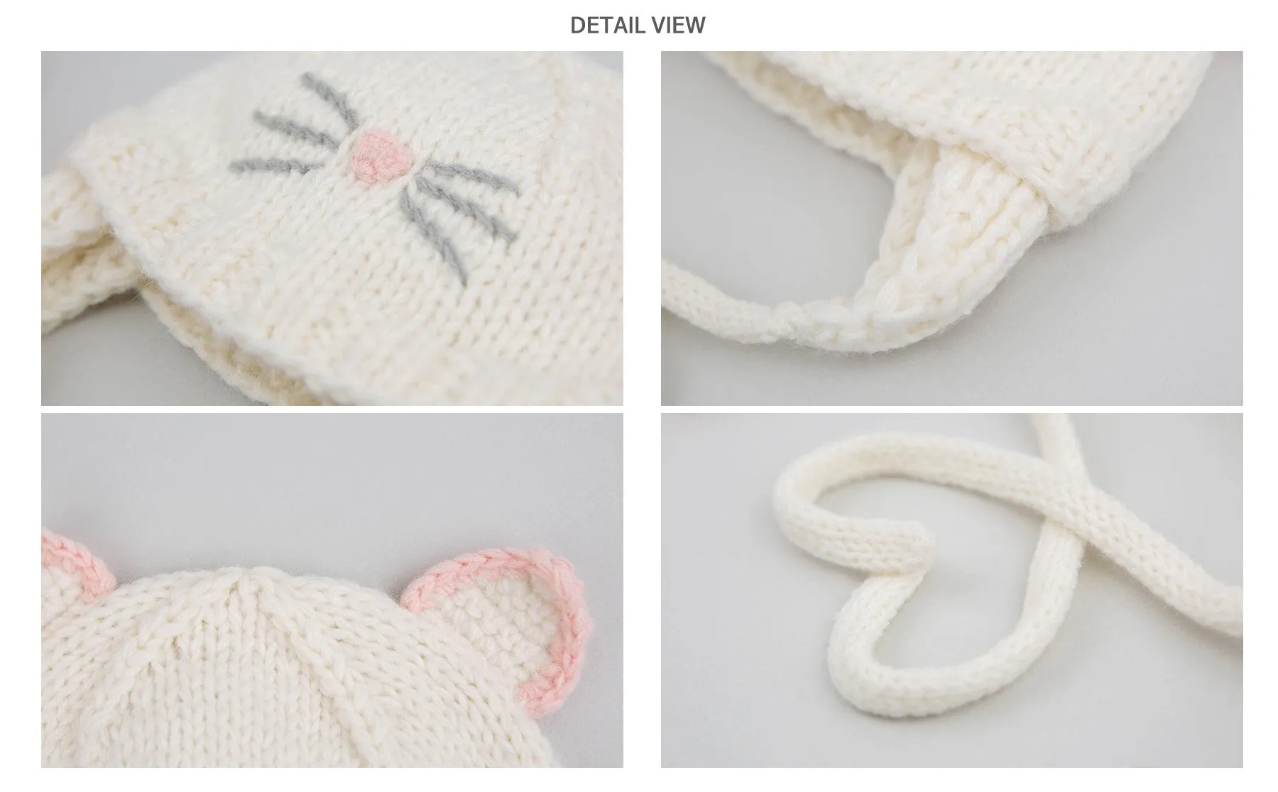 Kitty Milk Knit Hat