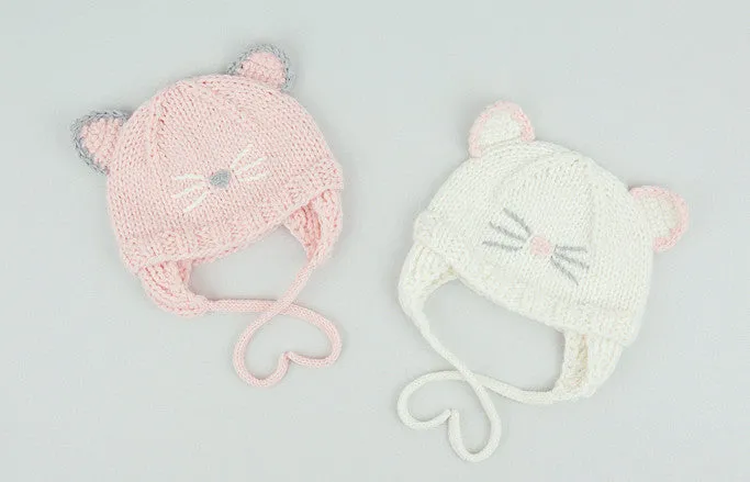 Kitty Milk Knit Hat