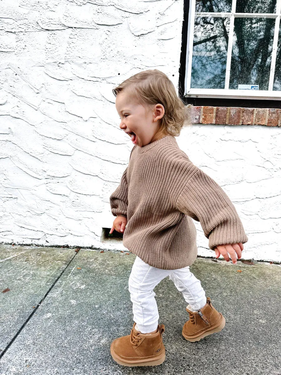 Latte Knit Sweater