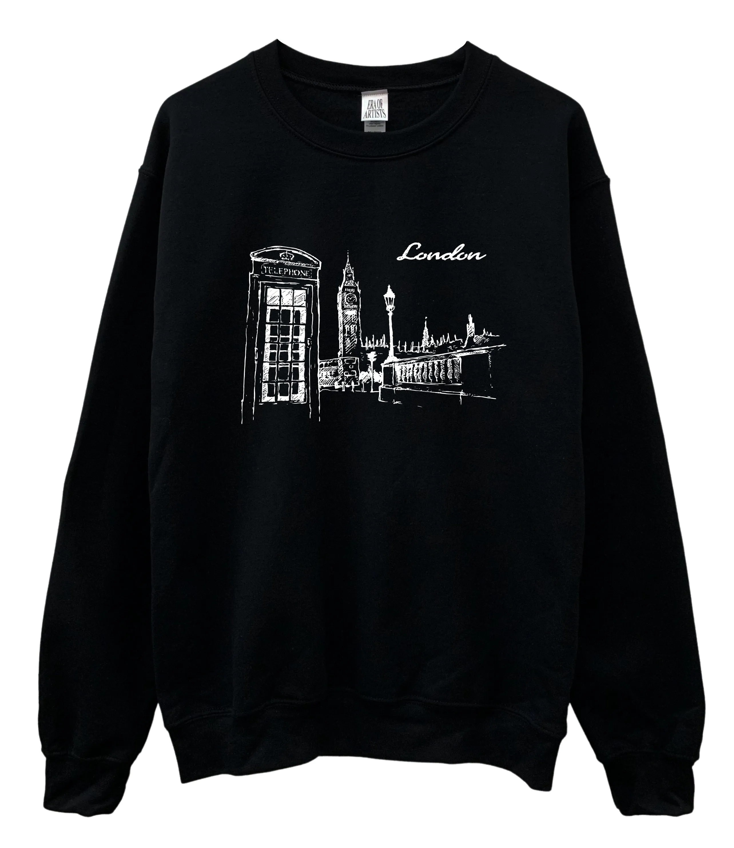 London Graphic Unisex Crewneck Sweatshirt - Color Options Available