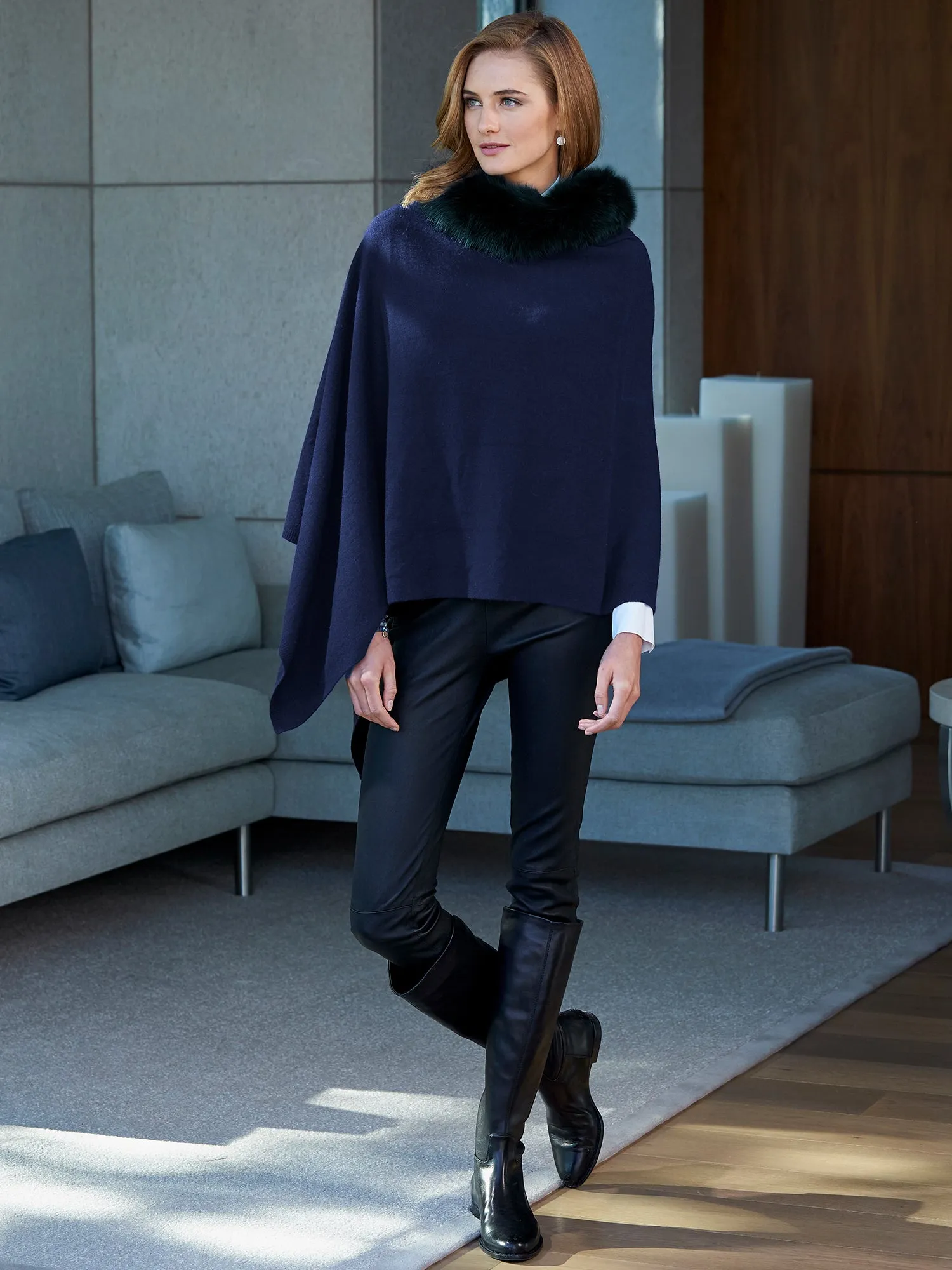 Maddy Cashmere Poncho