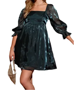 Marissa Glitzy Babydoll Dress