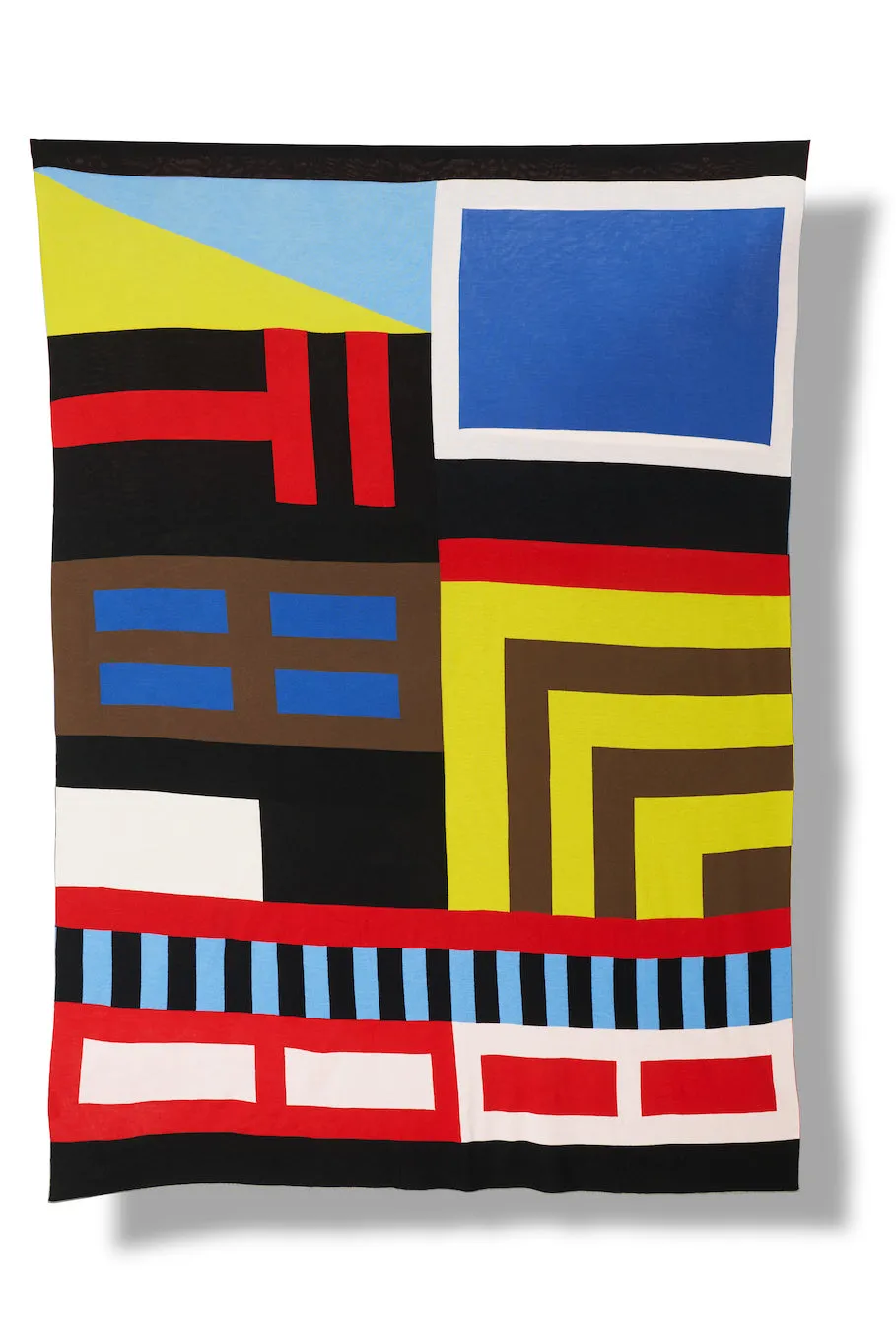 Merino Wool Blanket "K-Four" By Nathalie Du Pasquier & George Sowden