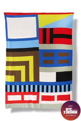 Merino Wool Blanket "K-Four" By Nathalie Du Pasquier & George Sowden