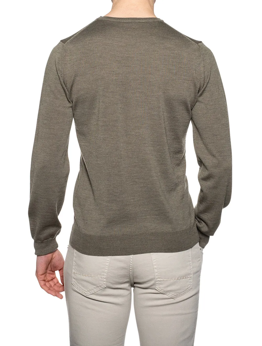 Merino Wool Crewneck Sage