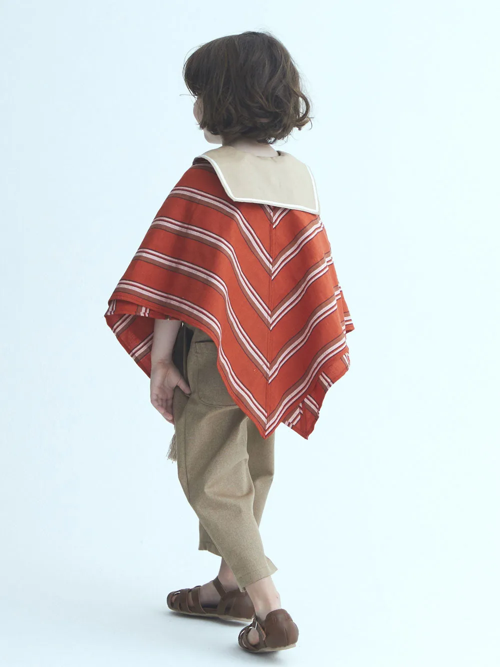 Multi Stripes Poncho