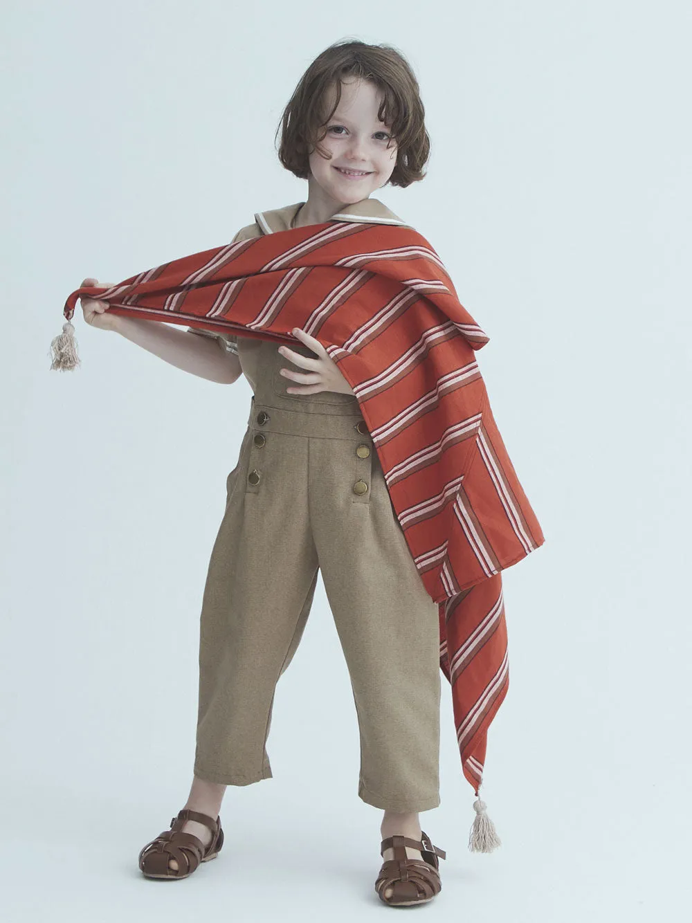 Multi Stripes Poncho