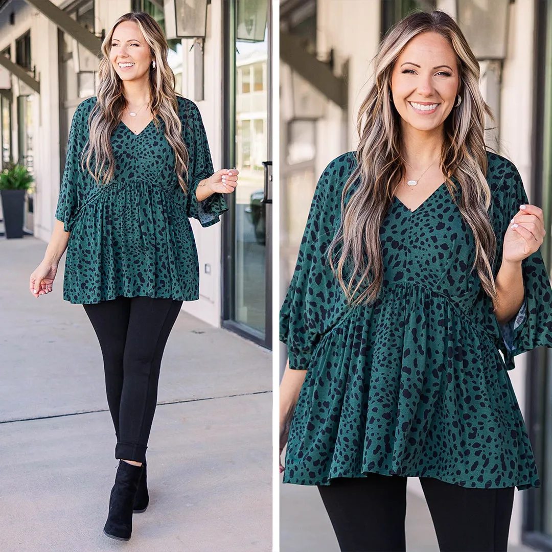 My Kinda Love Top, Hunter Green