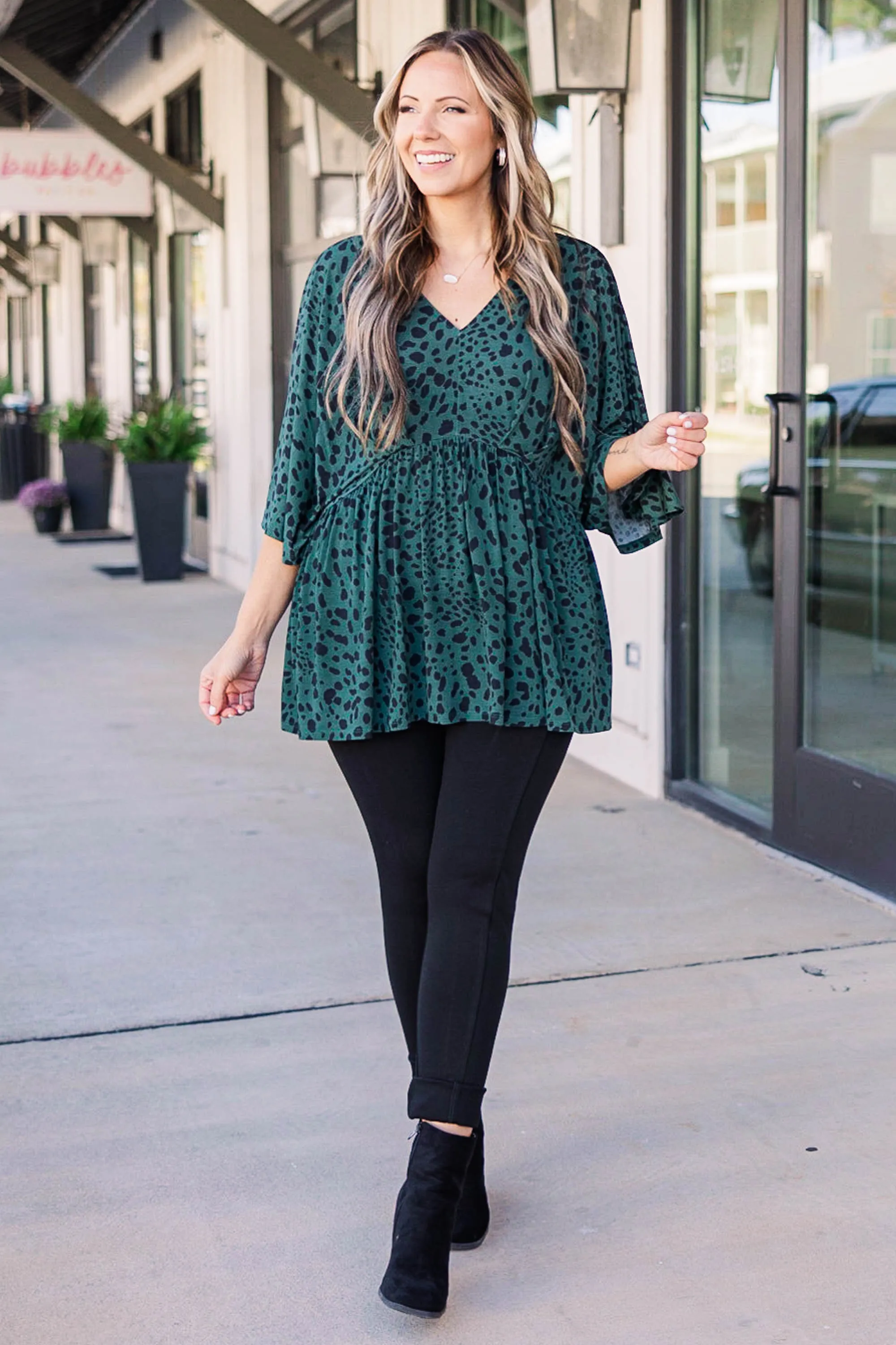 My Kinda Love Top, Hunter Green