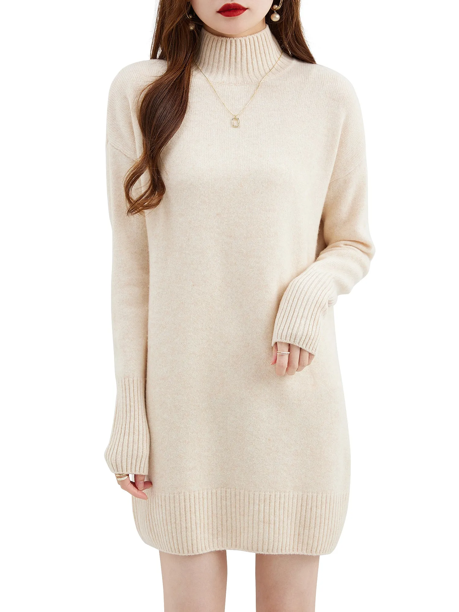 Nancy Woman Turtleneck Sweater