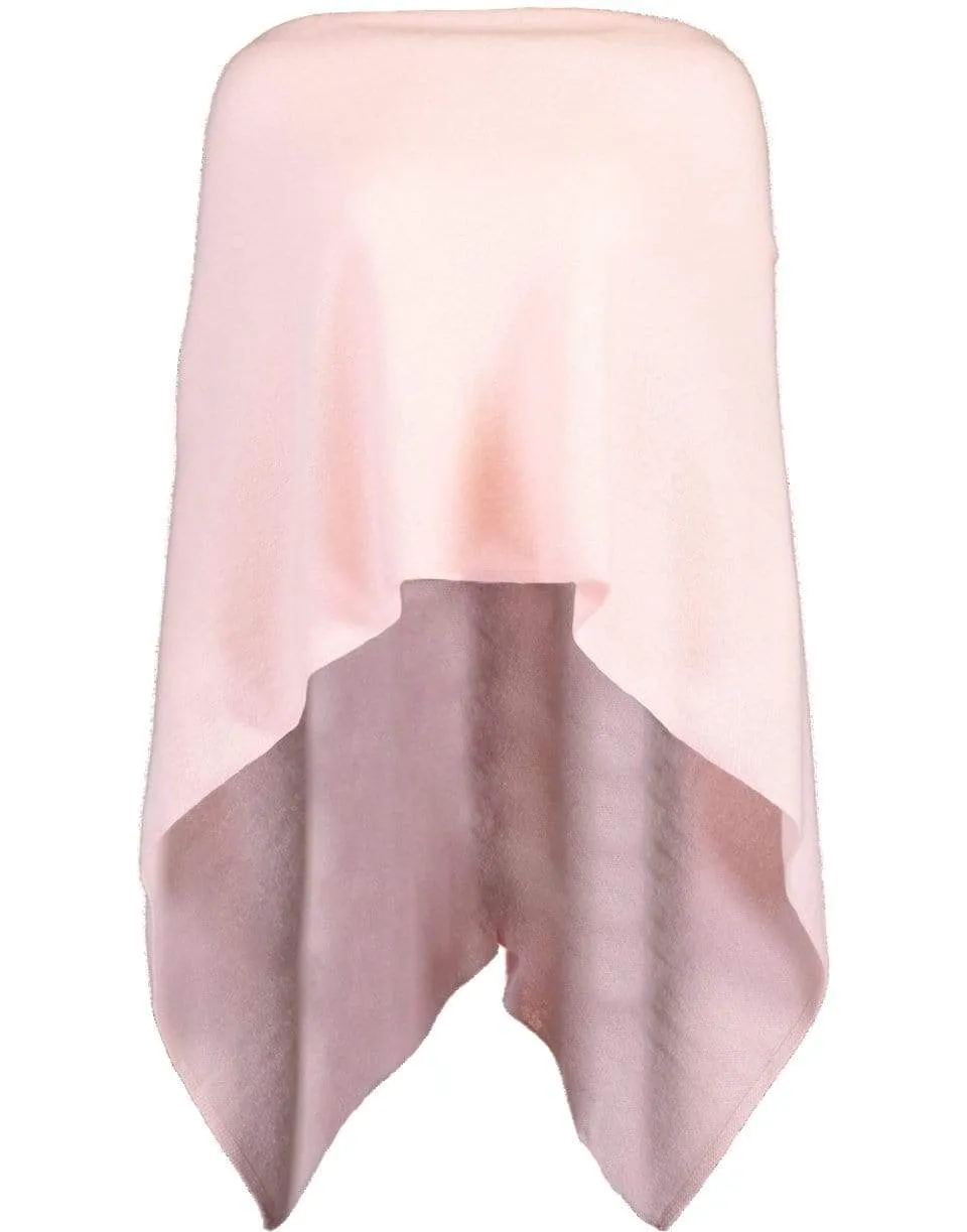 Pink Sand Ruana Cashmere Poncho