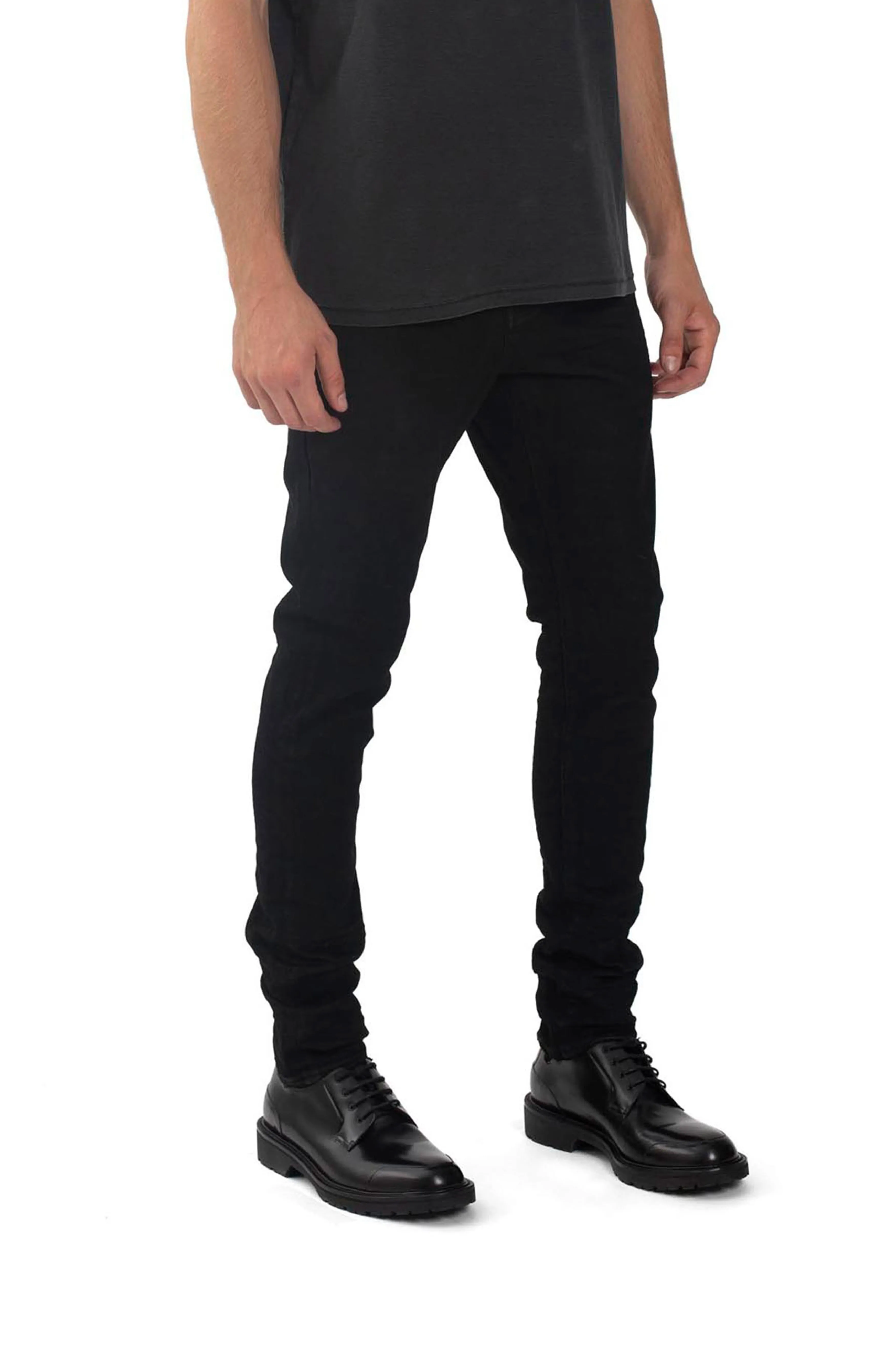 Purple - P001 Black Resin 3/D Jeans