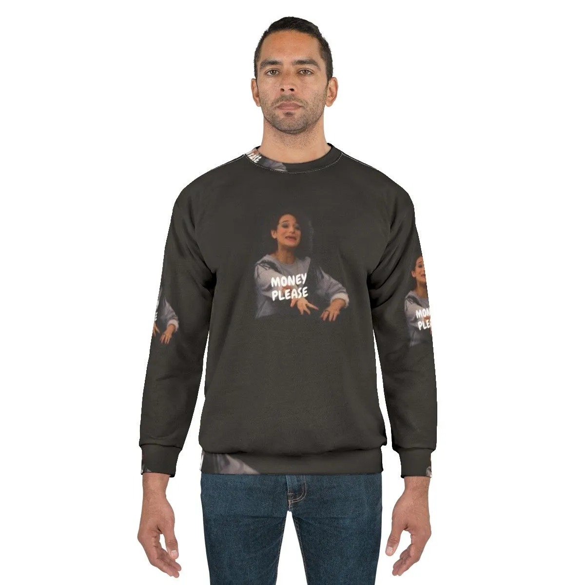 "Money Please" Funny Parks and Rec Sweatshirt