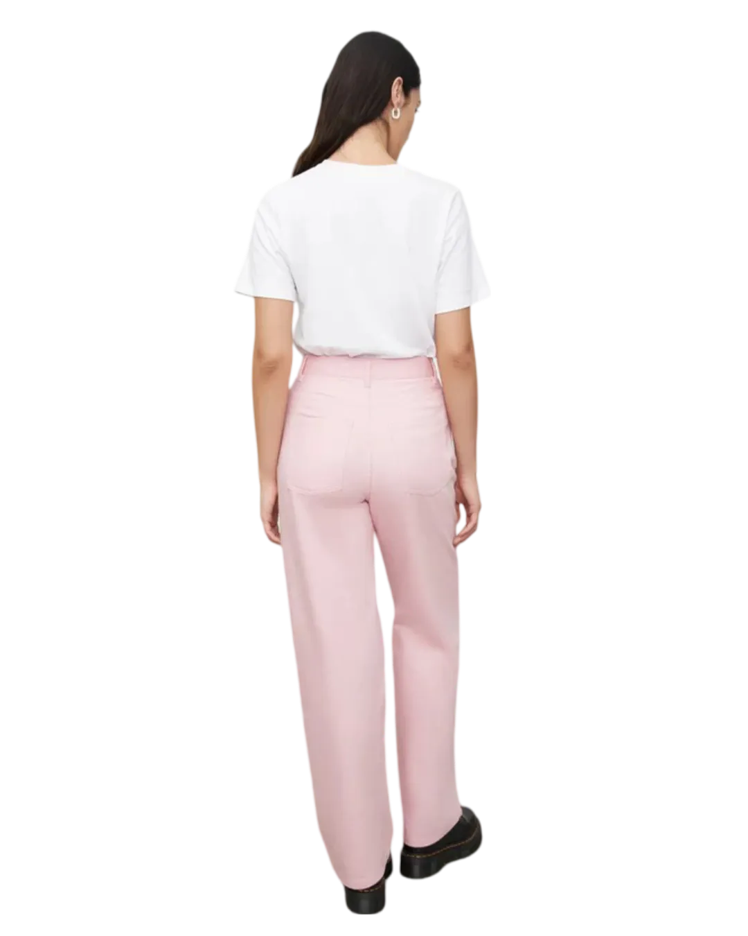 Size S - Kowtow Light Pink Straight Leg Jeans