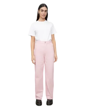 Size S - Kowtow Light Pink Straight Leg Jeans