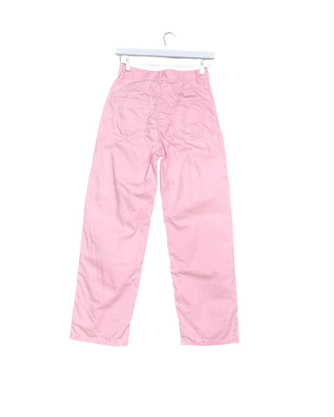 Size S - Kowtow Light Pink Straight Leg Jeans