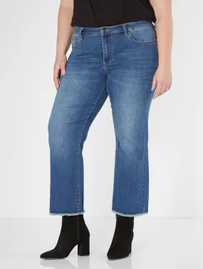 SKY WIDE JEANS - Denim