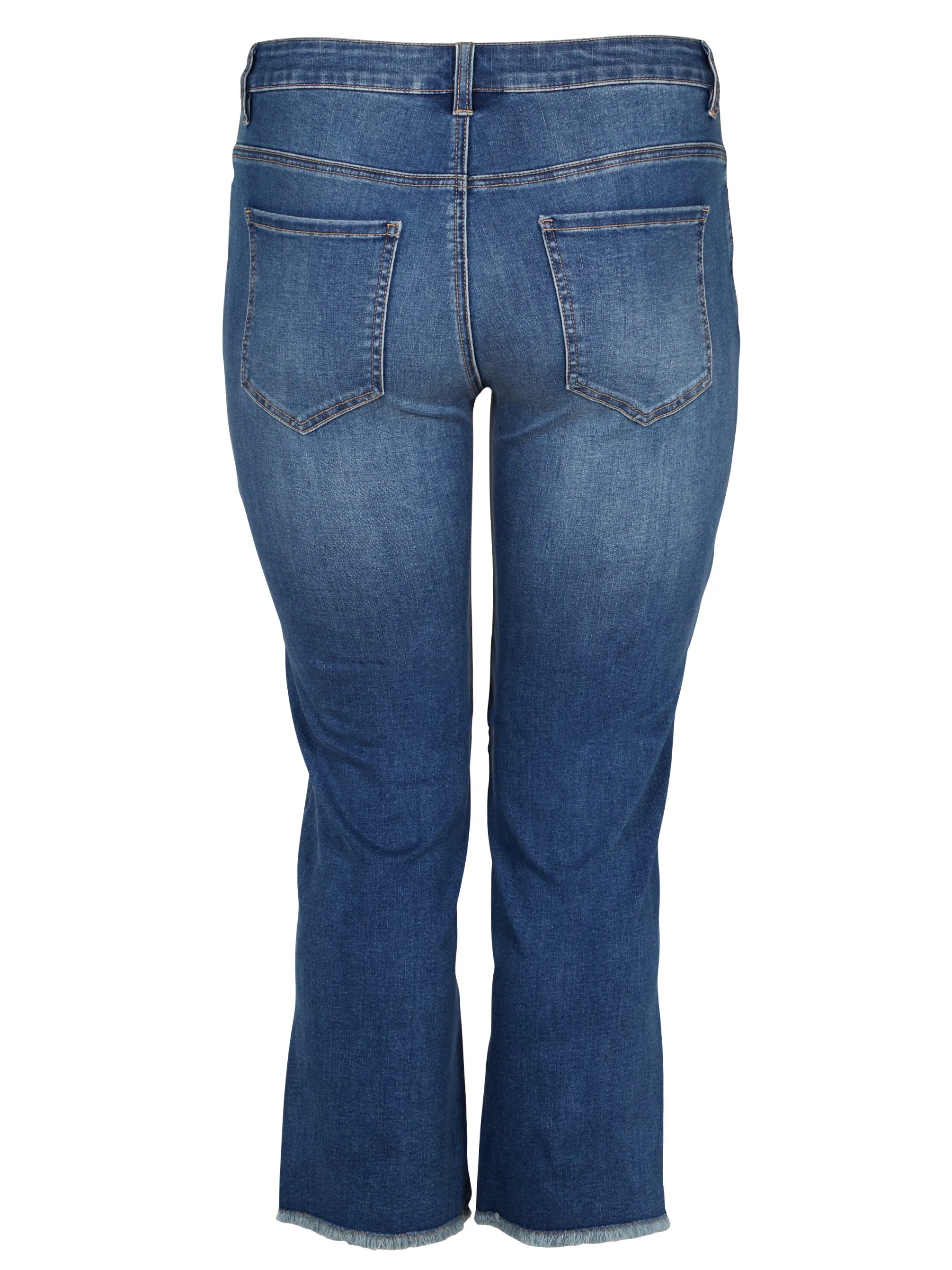 SKY WIDE JEANS - Denim