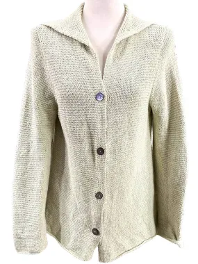 Soft Autumn Pistachio Cardigan Sweater