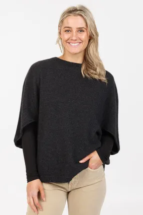 Split Sleeve Poncho