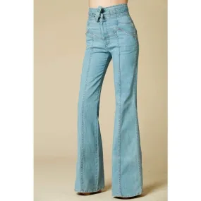 Stoned Immaculate Waiting For The Sun Bells in Topanga Flare Jeans