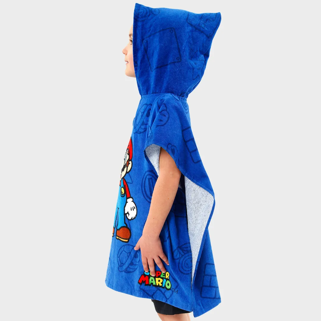 Super Mario Towel Poncho