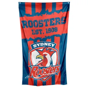 Sydney City Roosters NRL Cape / Wall Flag Rugby League