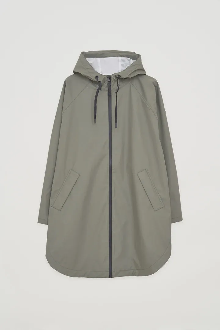 Tanta Sky Raincoat - Mulled Basil