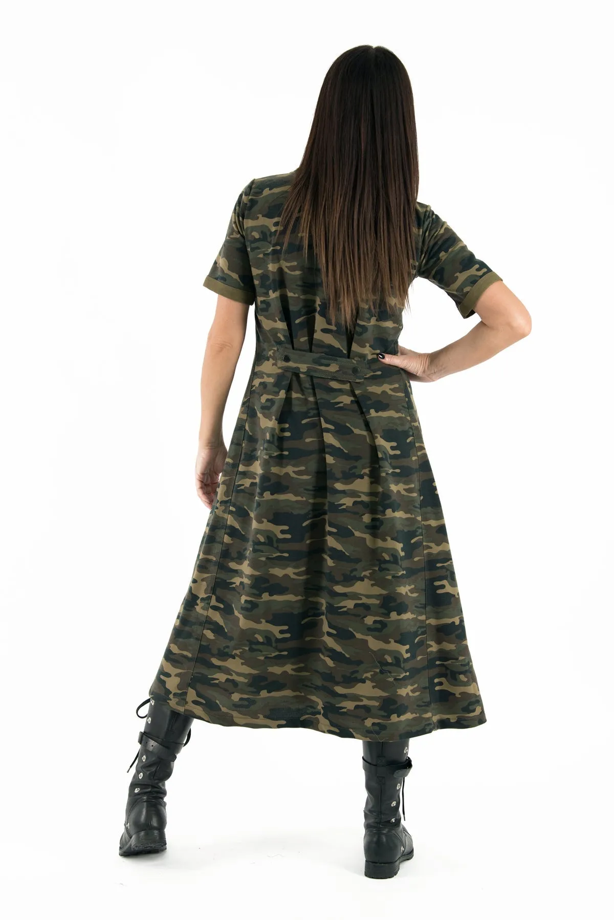 TEDDY Autumn Camouflage Dress