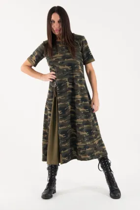 TEDDY Autumn Camouflage Dress