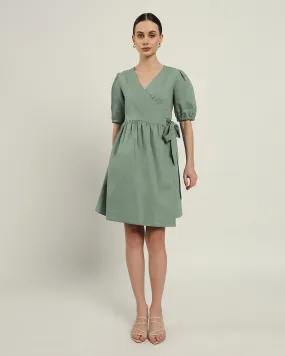 The Inzai Mint Cotton Dress