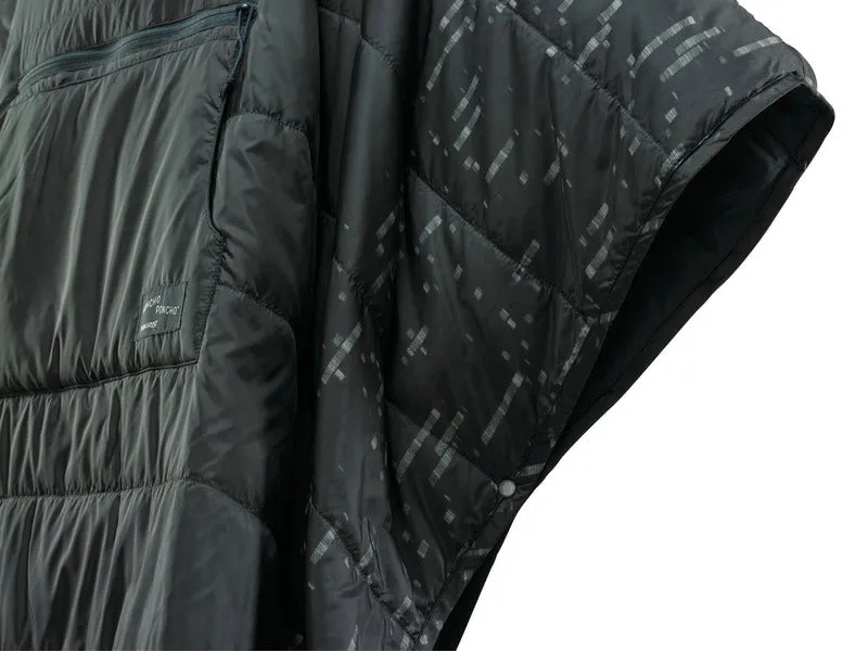 ThermaRest Honcho Poncho Black Forest Print