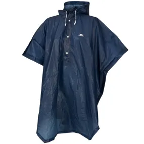 Trespass Adults Unisex Waterproof Rain Poncho - Navy - One Size