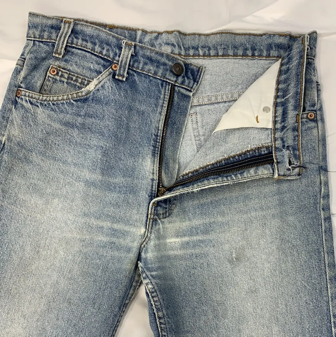 Vintage Levi’s 517 Orange Tab Blue Jeans - W34