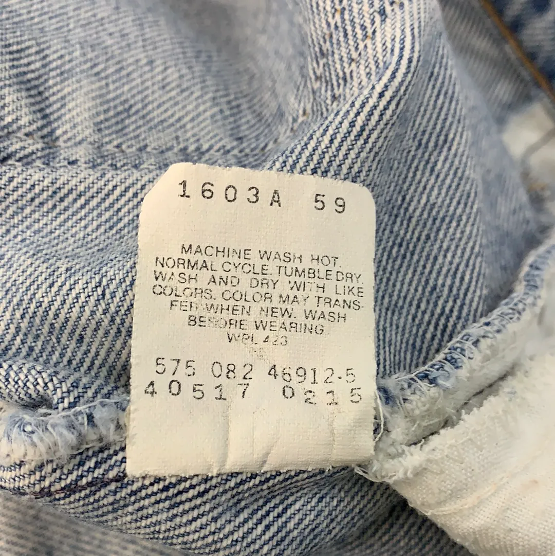 Vintage Levi’s 517 Orange Tab Blue Jeans - W34