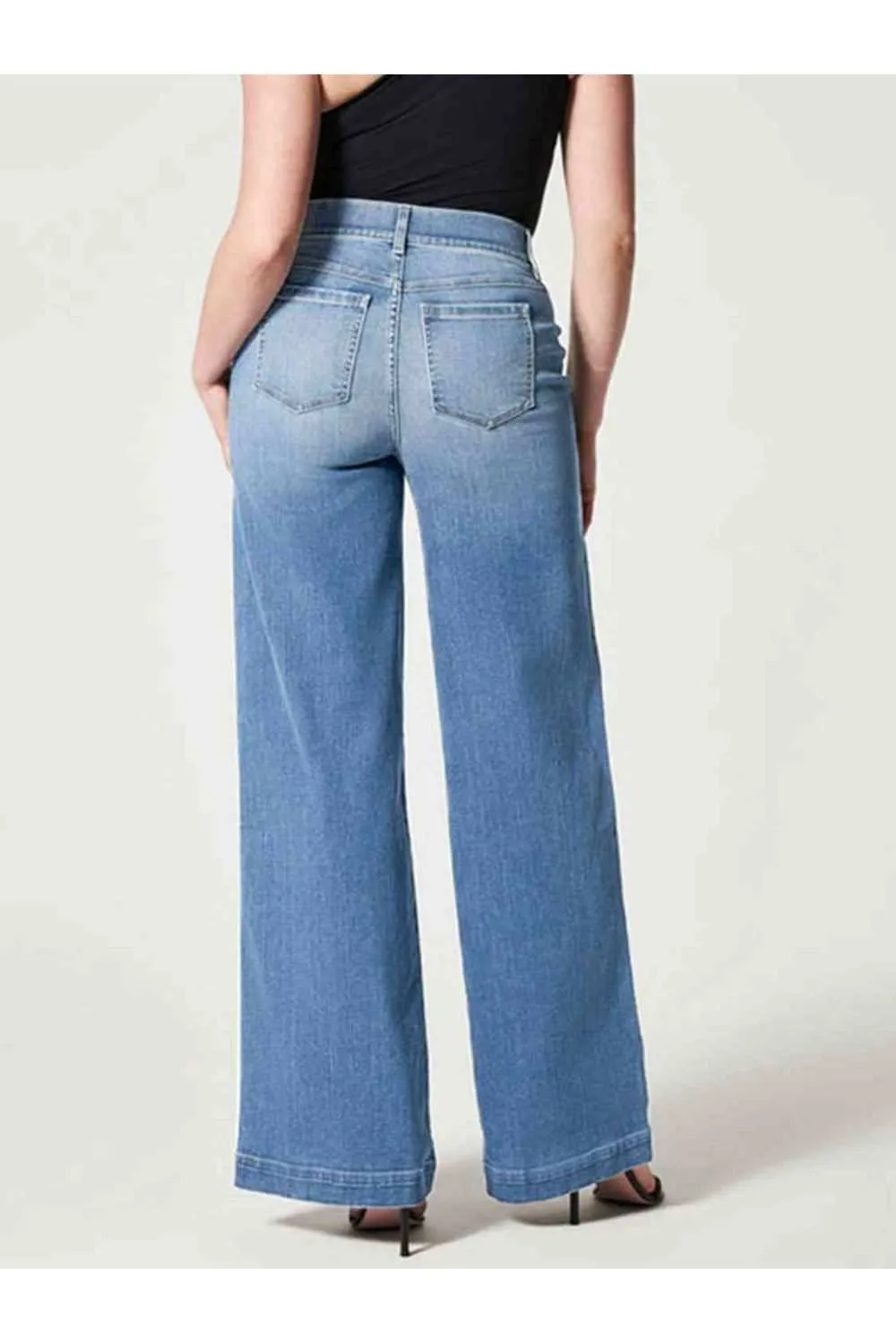 Wide Leg Long Jeans