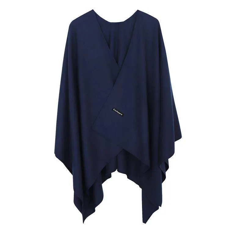 Women's Winter Cashmere Poncho