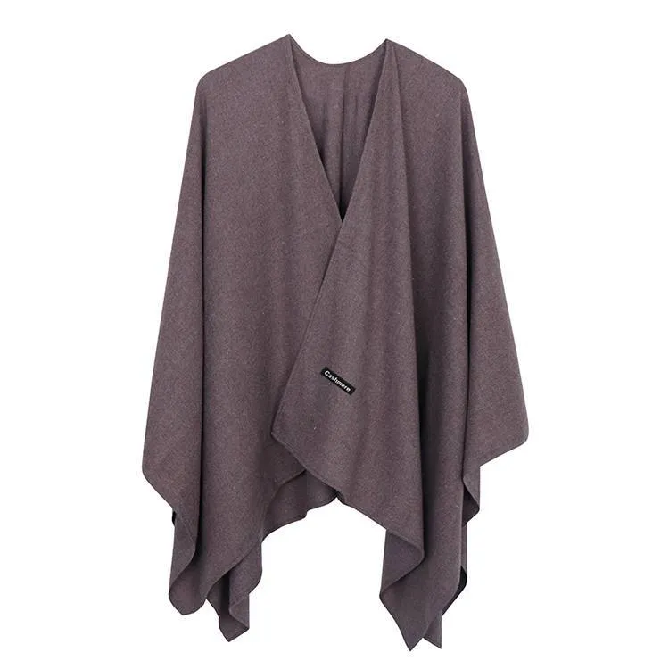 Women's Winter Cashmere Poncho