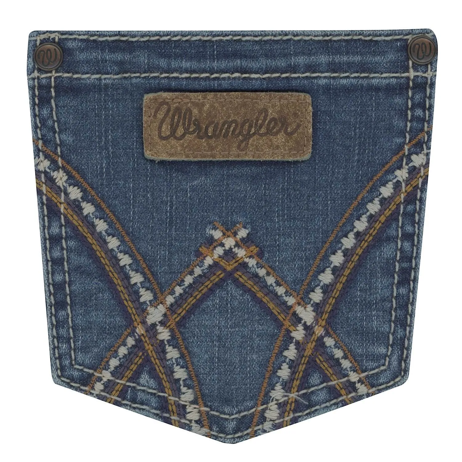 Wrangler Women's Retro Mid Rise Boot Cut Jean - Mae Indigo